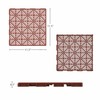 Hastings Home Hastings Home Patio Tiles – (Terracotta, Set of 6) 438042XNK